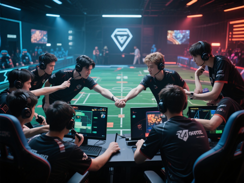 电竞真人游戏通常涉及团队间的互动，合理的协作能够压