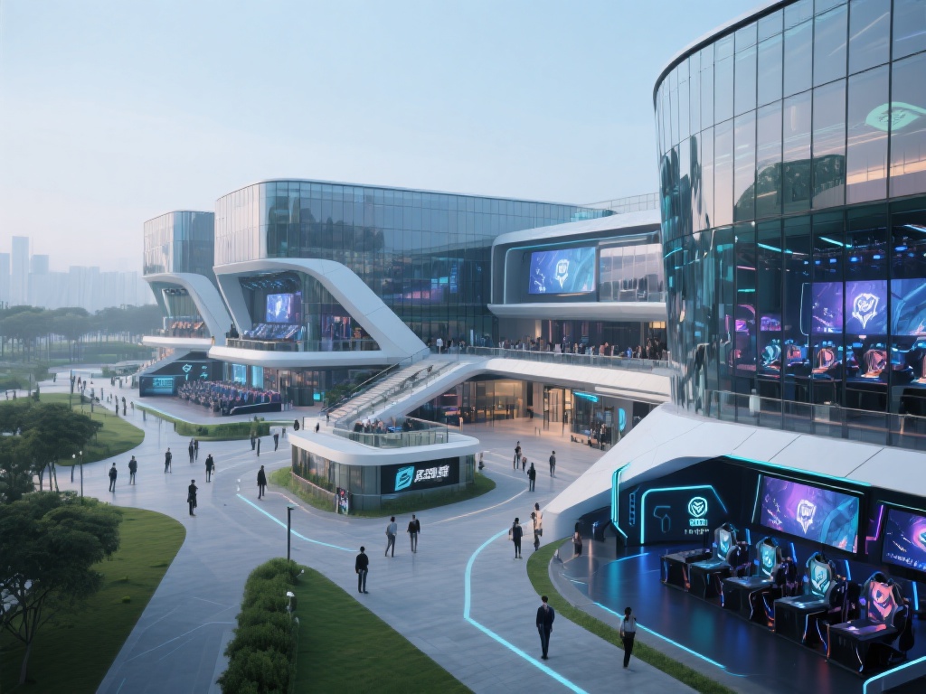 泛亚电竞场馆的设计结合了现代科技与人文艺术。在建筑